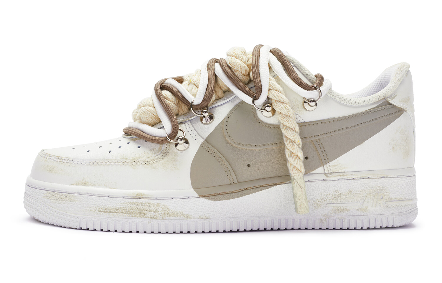 Кроссовки для скейтбординга Air Force 1 женские с низким верхом цвета хаки Nike
Кроссовки для скейтбординга Air Force 1 женские с низким верхом цвета хаки Nike