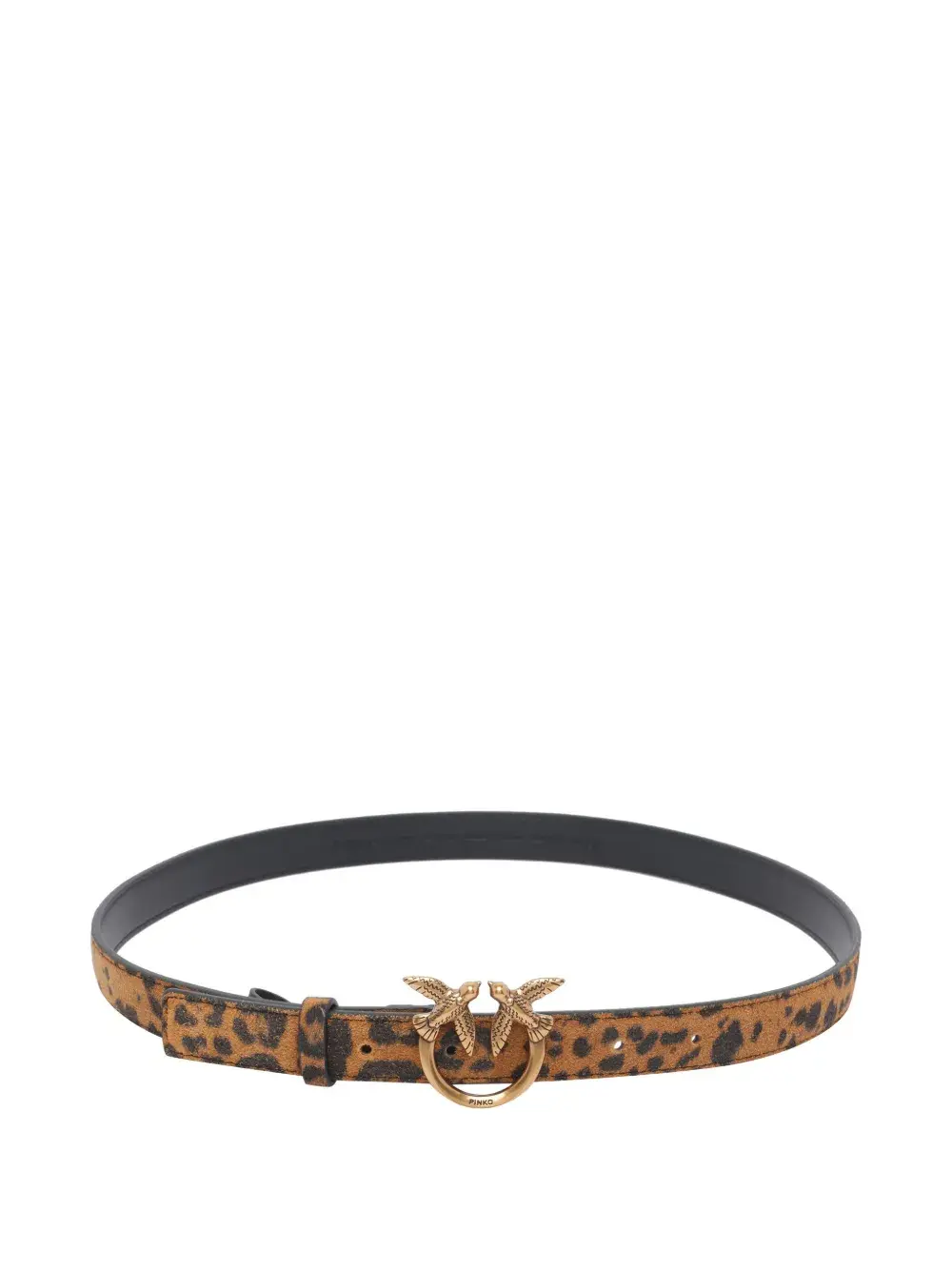 Ремень с леопардовым принтом и пряжкой "Влюбленные птицы" PINKO, коричневый
Ремень с леопардовым принтом и пряжкой "Влюбленные птицы" PINKO, коричневый
