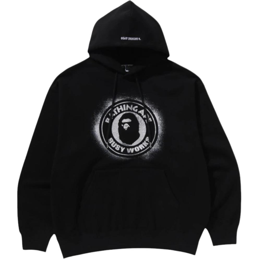 Толстовка с принтом глиттер расслабленного кроя A BATHING APE, черный
Толстовка с принтом глиттер расслабленного кроя A BATHING APE, черный