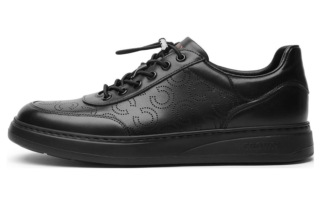 CROWN Низкие мужские кроссовки для скейтбординга, черные
CROWN Низкие мужские кроссовки для скейтбординга, черные