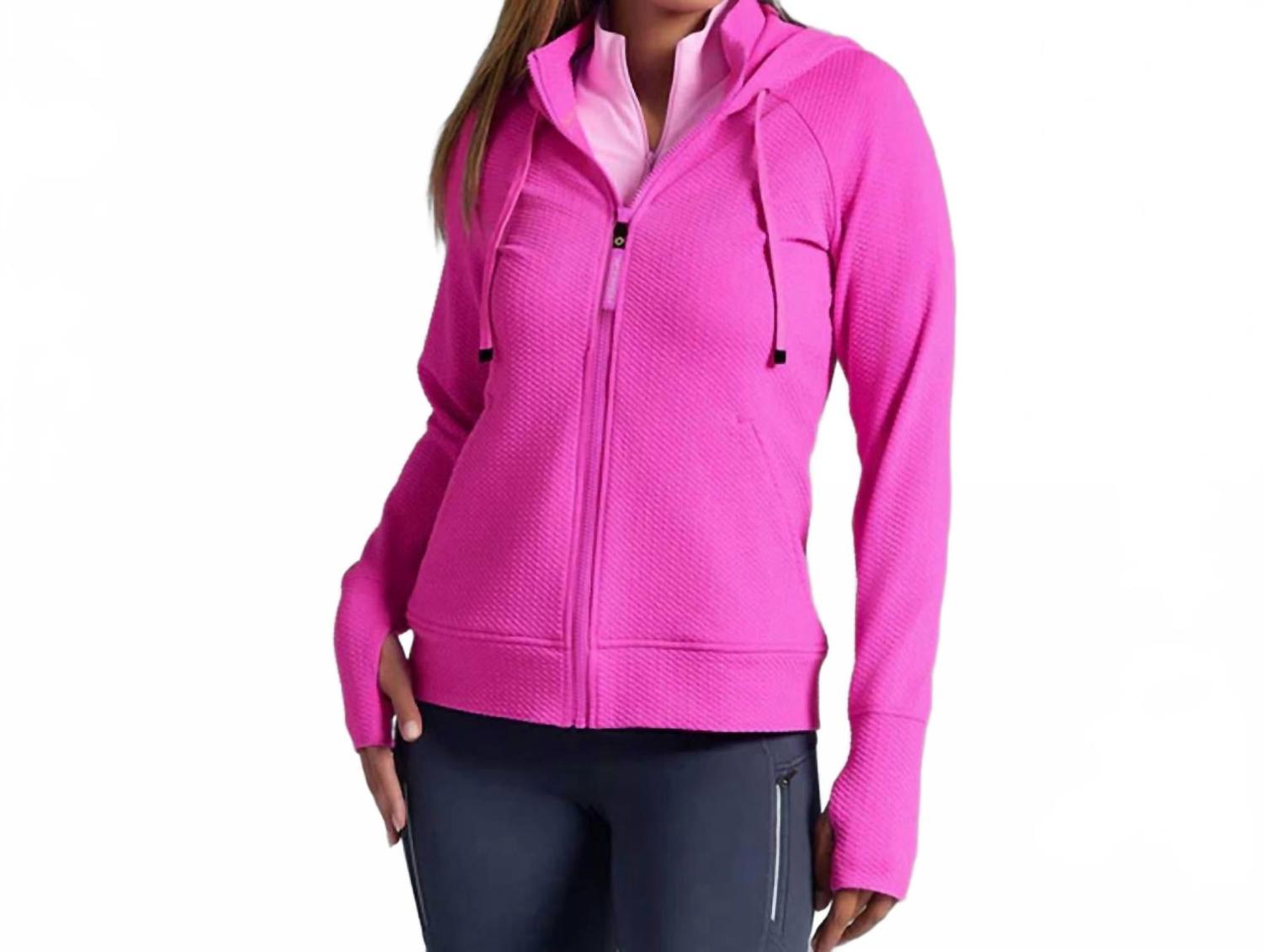 Худи-куртка на молнии в ярко-розовом цвете IBKUL
Худи-куртка на молнии в ярко-розовом цвете IBKUL