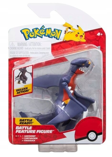 Делюксная Фигурка Гарчомпа Pokemon Battle Fighter JAZWARES
Делюксная Фигурка Гарчомпа Pokemon Battle Fighter JAZWARES