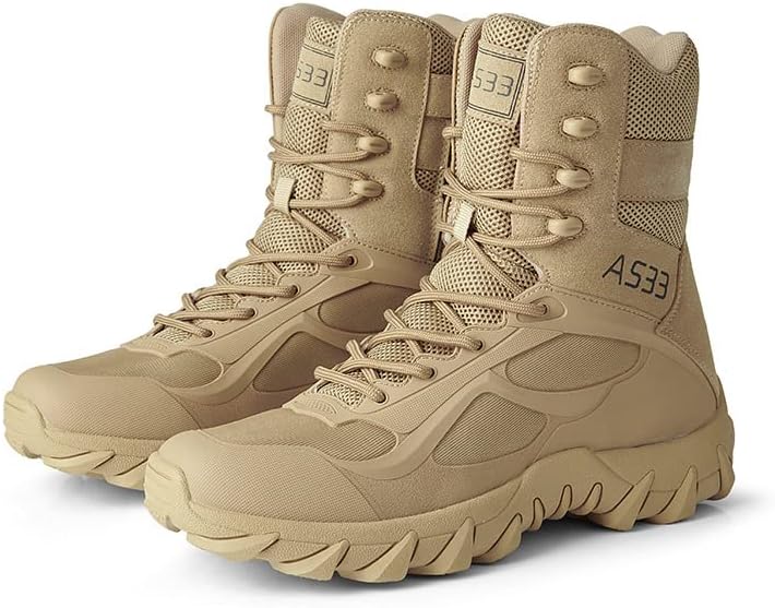 Мужские высокие походные ботинки для походов на открытом воздухе Dikermoon, хаки
Мужские высокие походные ботинки для походов на открытом воздухе Dikermoon, хаки