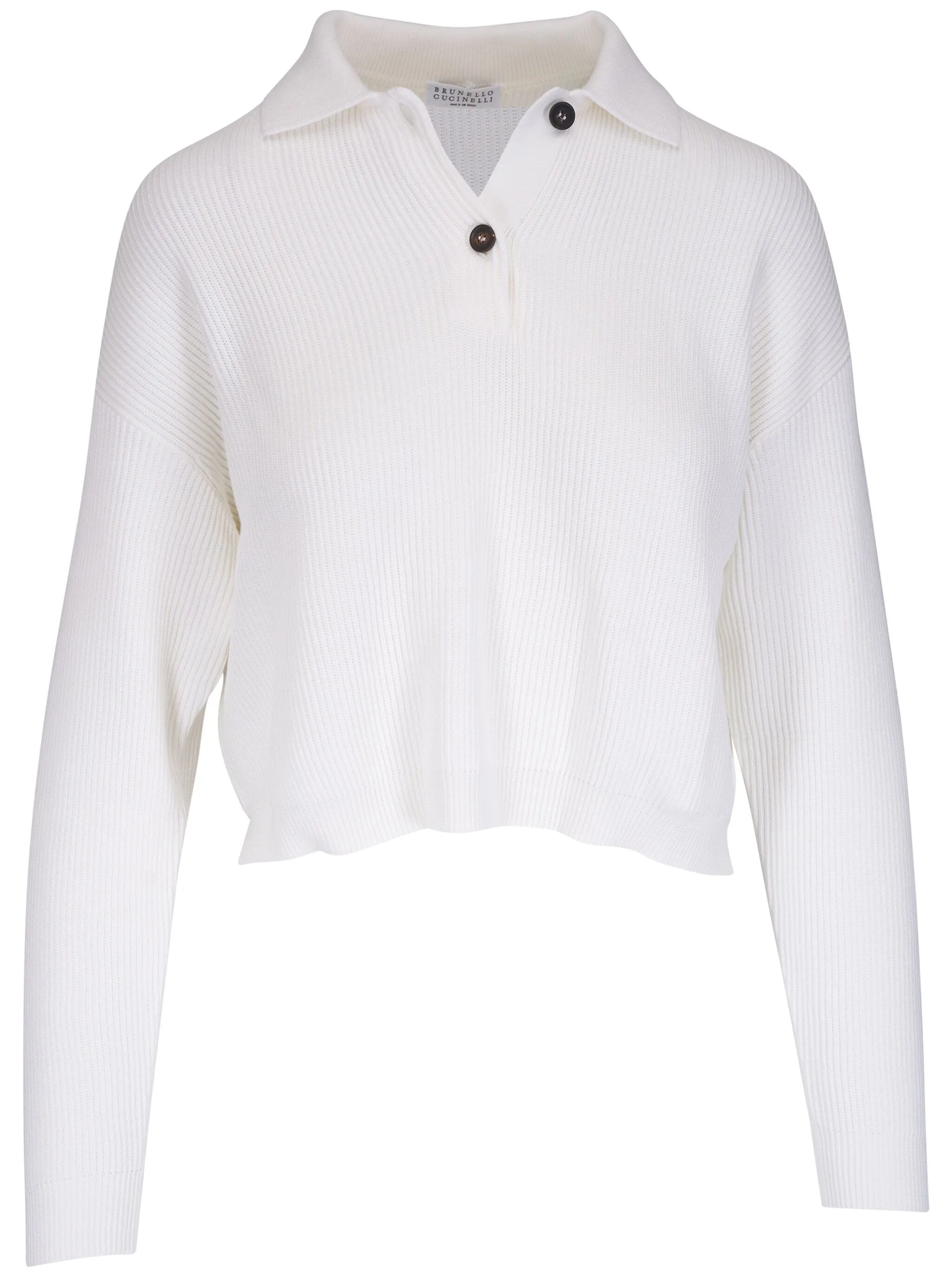 Рубашка поло в рубчик Brunello Cucinelli, бежевый
Рубашка поло в рубчик Brunello Cucinelli, бежевый