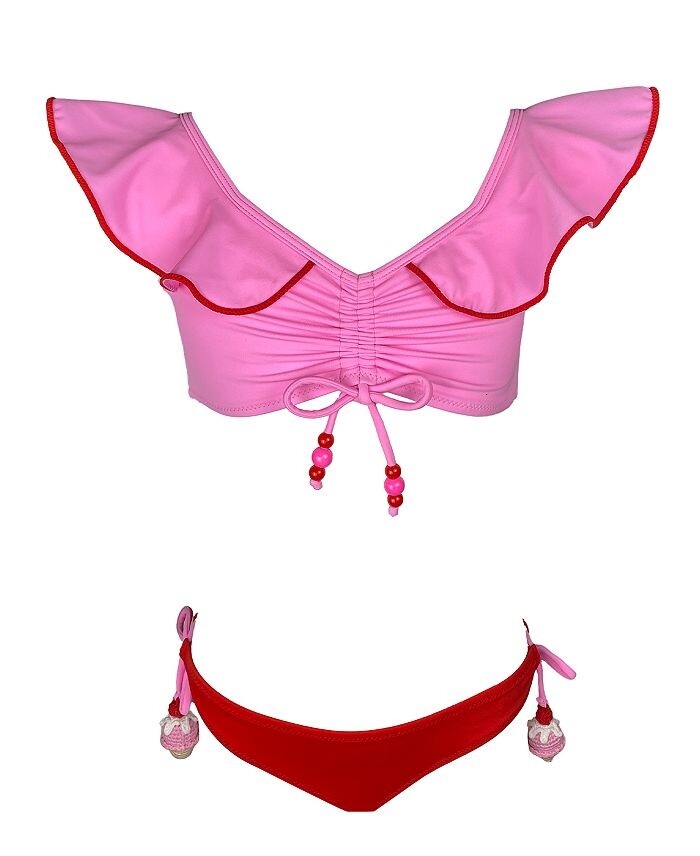 NESSI BYRD Купальник Soho для девочек из двух частей - Little Kid, Big Kid, мультиколор
NESSI BYRD Купальник Soho для девочек из двух частей - Little Kid, Big Kid, мультиколор