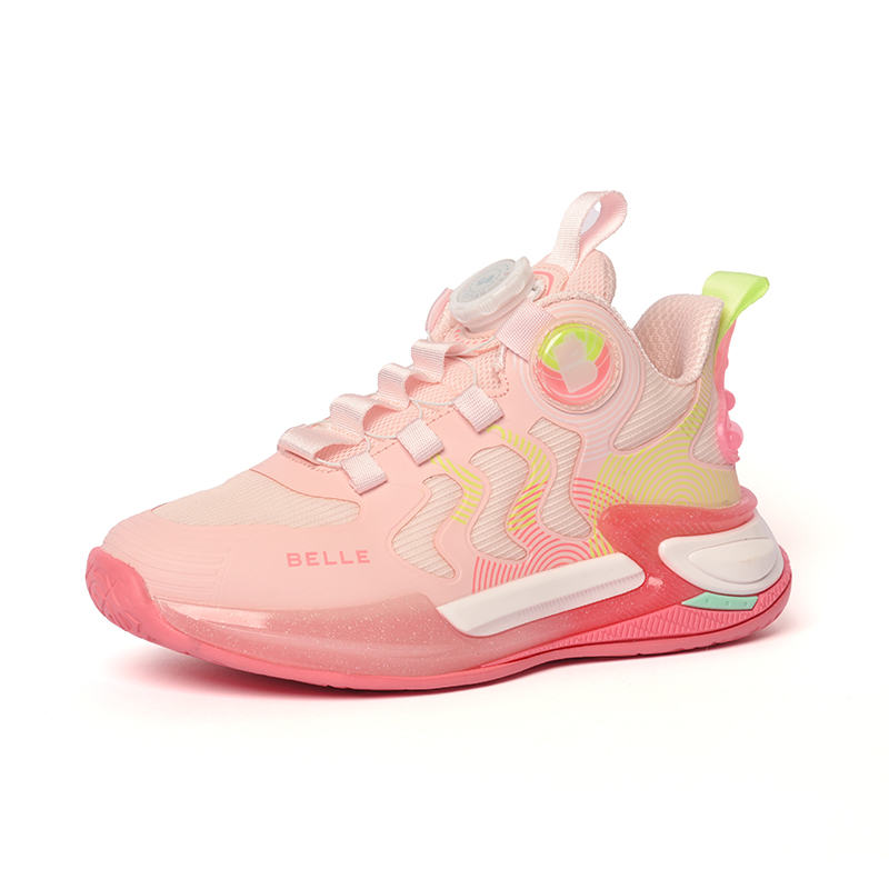 Детские баскетбольные кроссовки с низким верхом, устойчивые к истиранию, амортизирующие и защищающие от ударов, с противоскользящей подошвой BELLE, розовый
Детские баскетбольные кроссовки с низким верхом, устойчивые к истиранию, амортизирующие и защищающие от ударов, с противоскользящей подошвой BELLE, розовый