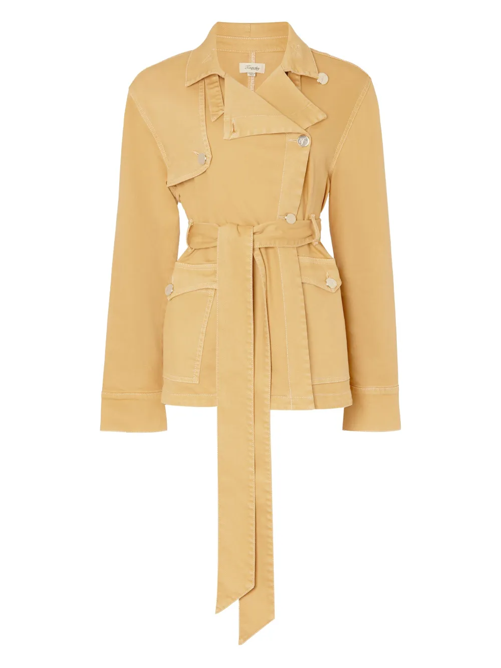 Джинсовая куртка с поясом Temperley London, коричневый
Джинсовая куртка с поясом Temperley London, коричневый