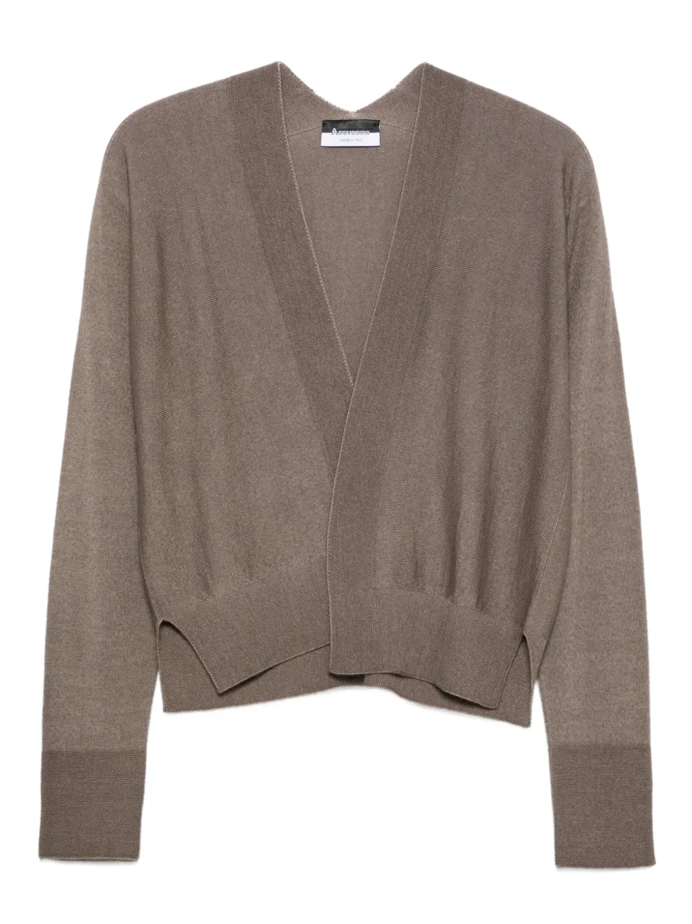 Кардиган с длинными рукавами AROVESCIO, коричневый
Кардиган с длинными рукавами AROVESCIO, коричневый