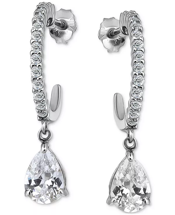 Серьги-Кольца в форме груши с кубическим цирконием (2-5/8 карата) из 18-каратного золота на стерлинговом серебре Giani Bernini, silver
Серьги-Кольца в форме груши с кубическим цирконием (2-5/8 карата) из 18-каратного золота на стерлинговом серебре Giani Bernini, silver