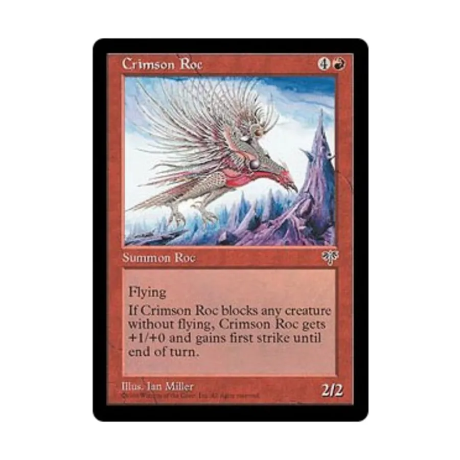 CCG Багровый Рок (U), MTG - Mirage 
CCG Багровый Рок (U), MTG - Mirage