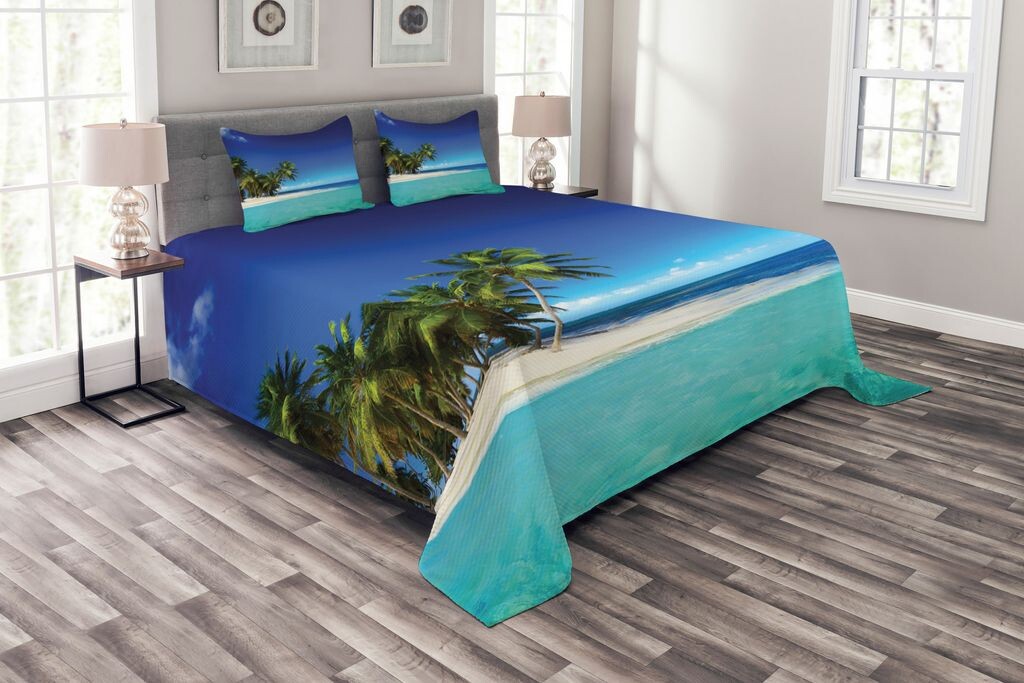 Комплект покрывала ABAKUHAUS Jungle, Seaside Nature Tropic, комплект с моющимися наволочками, для односпальных кроватей 220 x 220 см, королевский синий, бирюзовый
Комплект покрывала ABAKUHAUS Jungle, Seaside Nature Tropic, комплект с моющимися наволочками, для односпальных кроватей 220 x 220 см, королевский синий, бирюзовый