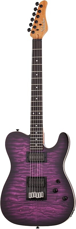 Электрогитара Schecter PT Pro Electric Guitar Transparent Purple Burst, 863
Электрогитара Schecter PT Pro Electric Guitar Transparent Purple Burst, 863