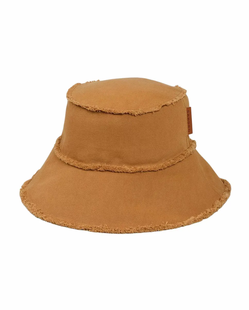 Мужская рыбацкая хлопчатобумажная шапка Sandro, коричневый
Мужская рыбацкая хлопчатобумажная шапка Sandro, коричневый