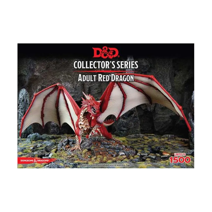 Взрослый Красный Дракон (ограниченное издание), Dungeons & Dragons - Collector's Series Miniatures - Classic & Assorted (5th Edition)
Взрослый Красный Дракон (ограниченное издание), Dungeons & Dragons - Collector's Series Miniatures - Classic & Assorted (5th Edition)