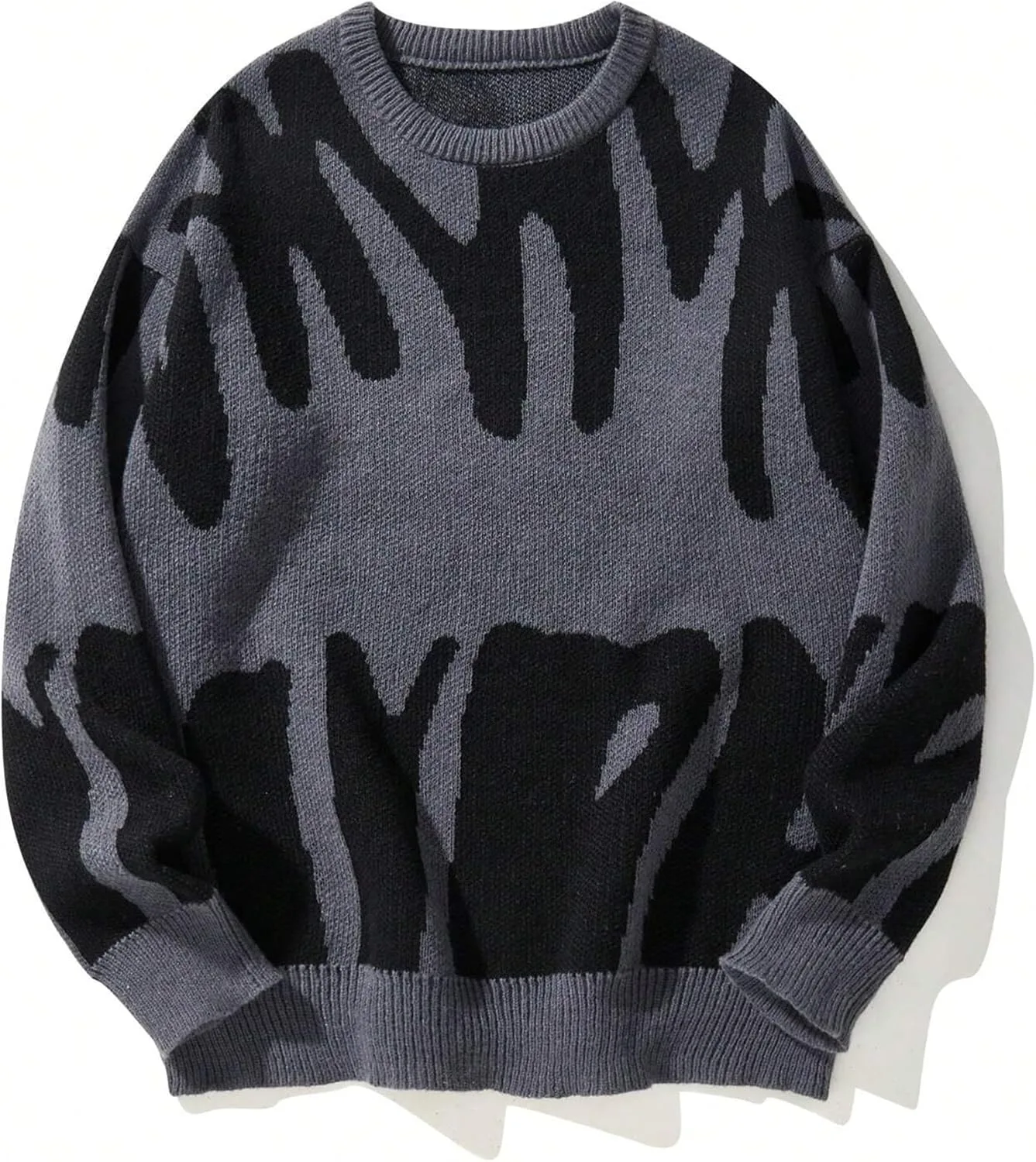 ZAFUL мужской оверсайз свитер с принтом flame
ZAFUL мужской оверсайз свитер с принтом flame