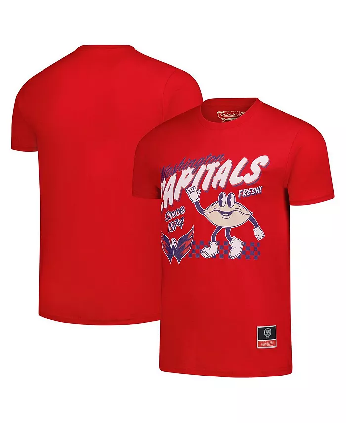 Мужская футболка Washington Capitals Local Food красного цвета Mitchell & Ness
Мужская футболка Washington Capitals Local Food красного цвета Mitchell & Ness