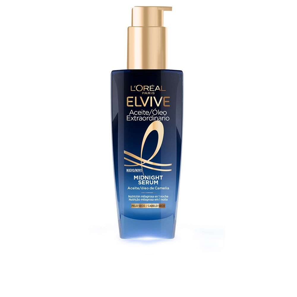 Сыворотка для волос elvive midnight serum öl Loreal Paris, объем 100 мл
Сыворотка для волос elvive midnight serum öl Loreal Paris, объем 100 мл