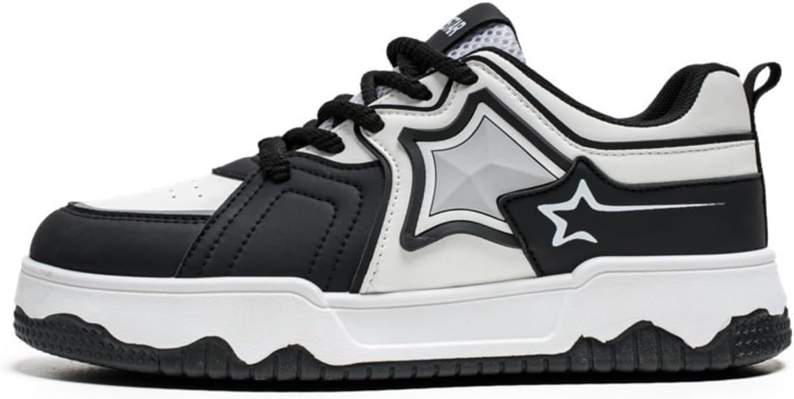 Современные кроссовки на платформе из искусственной кожи и сетки, с увеличением роста, повседневный уличный стиль, комфорт на каждый день, подъем на 5 см, дизайн со звездами Ctkvbmeoi, черный
Современные кроссовки на платформе из искусственной кожи и сетки, с увеличением роста, повседневный уличный стиль, комфорт на каждый день, подъем на 5 см, дизайн со звездами Ctkvbmeoi, черный