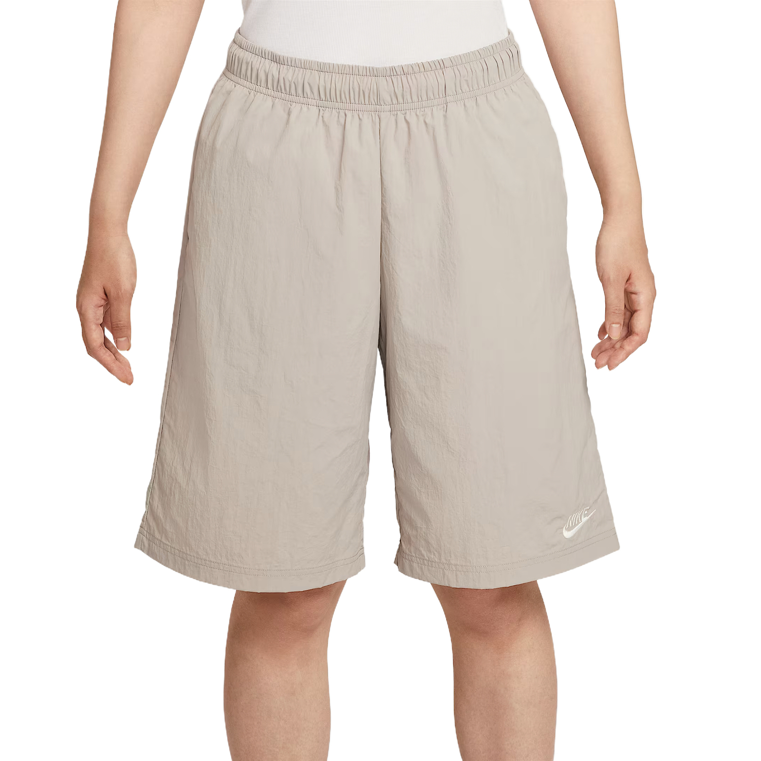 Шорты с вышитым логотипом Swoosh и эластичным поясом Nike, серый/белый
Шорты с вышитым логотипом Swoosh и эластичным поясом Nike, серый/белый