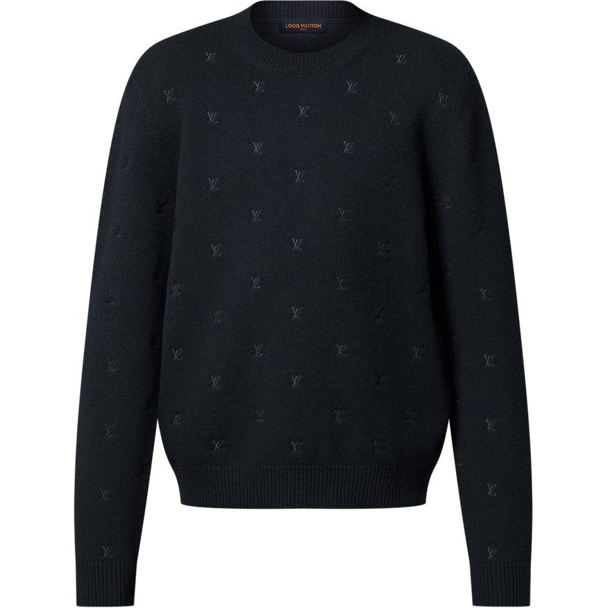 Вышитая подпись Merino свитер LOUIS VUITTON, синий
Вышитая подпись Merino свитер LOUIS VUITTON, синий