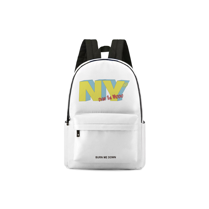 HINY Полиэстеровый рюкзак унисекс белый, One Size 2
HINY Полиэстеровый рюкзак унисекс белый, One Size 2