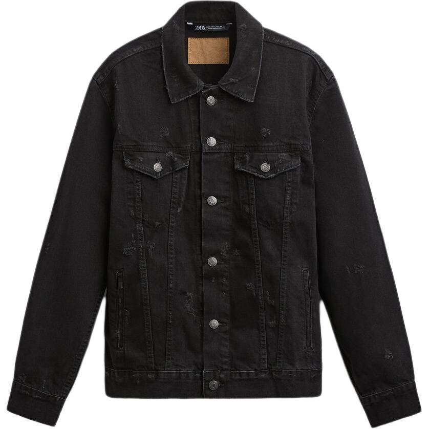 Джинсовая куртка мужская черная Zara, черный
Джинсовая куртка мужская черная Zara, черный