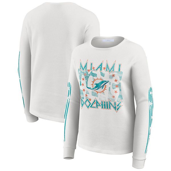 Женская белая футболка с длинным рукавом и принтом miami dolphins Wear By Erin Andrews, Белый, Женская белая футболка с длинным рукавом и принтом miami dolphins Wear By Erin Andrews
Женская белая футболка с длинным рукавом и принтом miami dolphins Wear By Erin Andrews, Белый, Женская белая футболка с длинным рукавом и принтом miami dolphins Wear By Erin Andrews