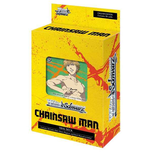 Карточная игра Weiss Schwarz: Trial Deck – Chainsaw Man Bushiroad
Карточная игра Weiss Schwarz: Trial Deck – Chainsaw Man Bushiroad