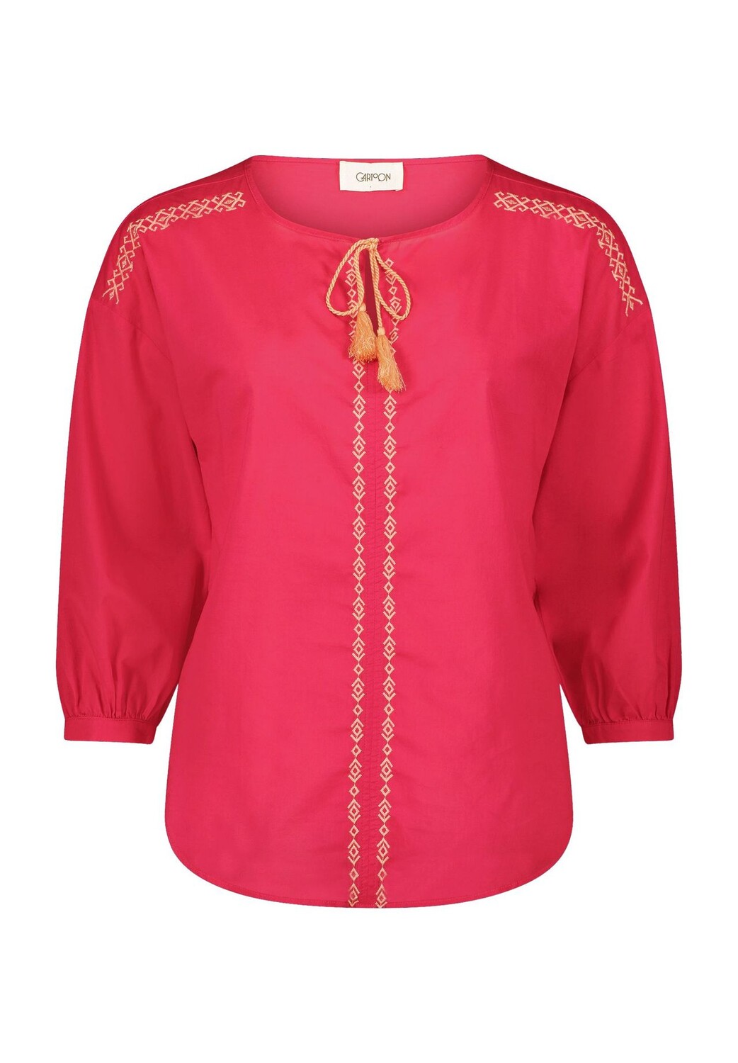 Туника, рукав 3/4, этнический стиль, женская CARTOON, розовый
Туника, рукав 3/4, этнический стиль, женская CARTOON, розовый