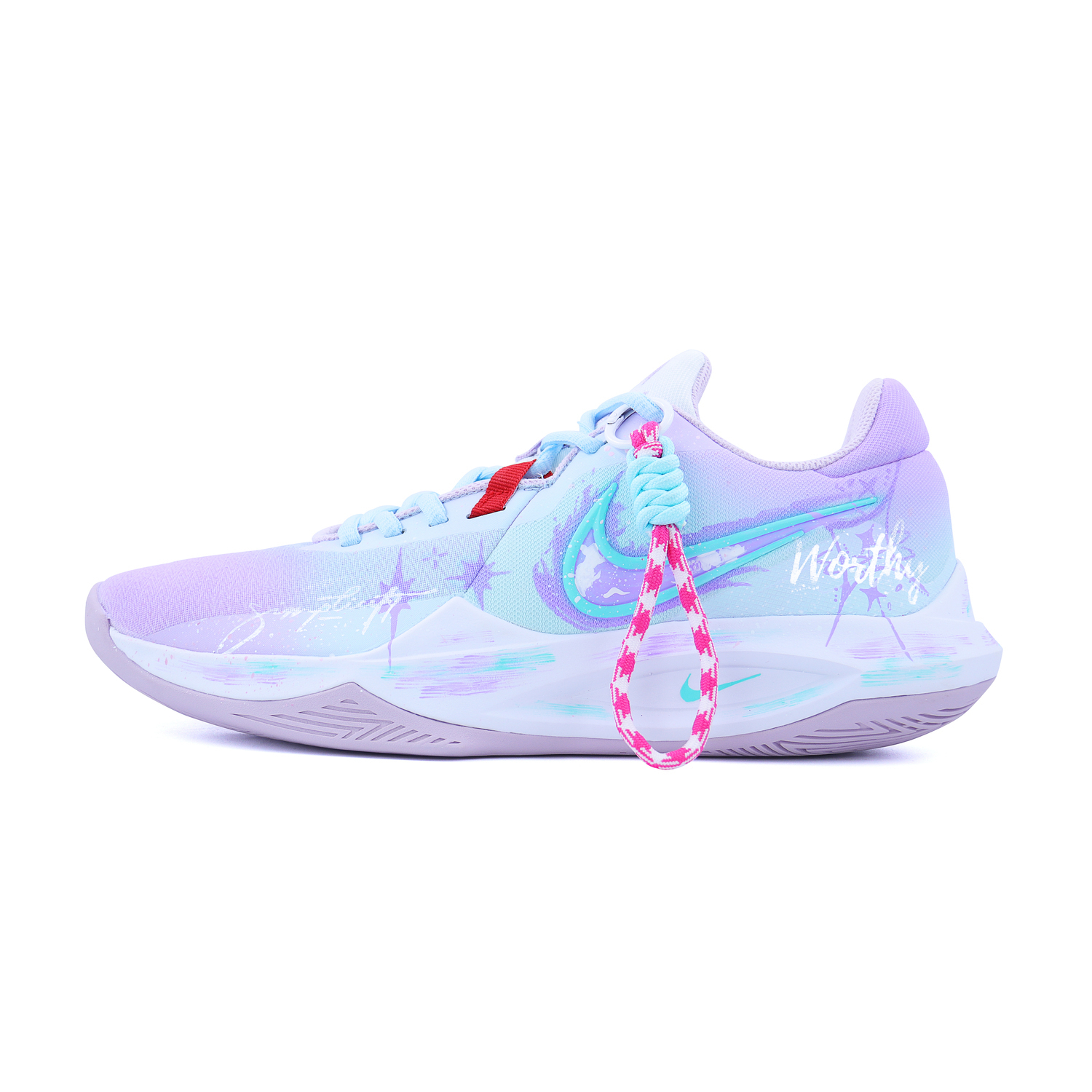 Точность 6 Cloudy Snow амортизация покрытие низкие баскетбольные кроссовки мужские Purple Pink Nike, розовый
Точность 6 Cloudy Snow амортизация покрытие низкие баскетбольные кроссовки мужские Purple Pink Nike, розовый