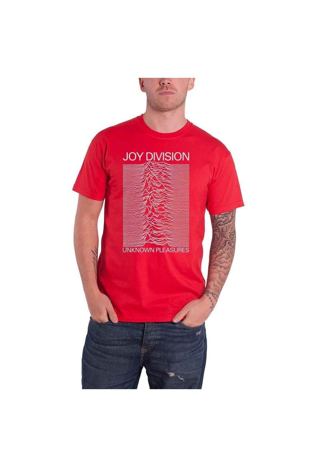 Хлопковая футболка Unknown Pleasures Joy Division, красный
Хлопковая футболка Unknown Pleasures Joy Division, красный