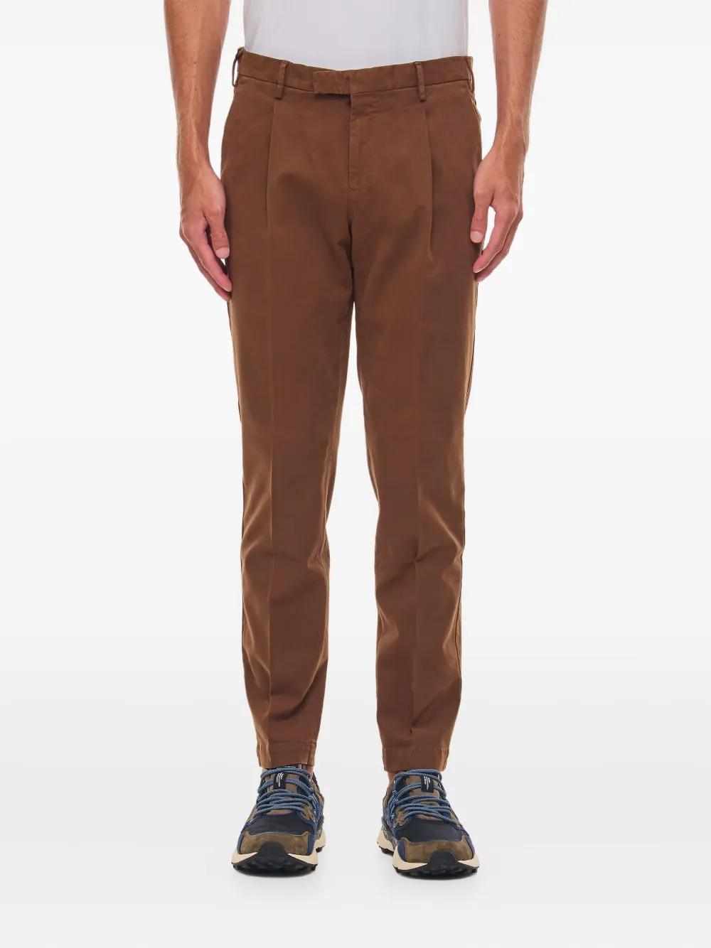 Плиссированные брюки PT Torino, коричневый
Плиссированные брюки PT Torino, коричневый