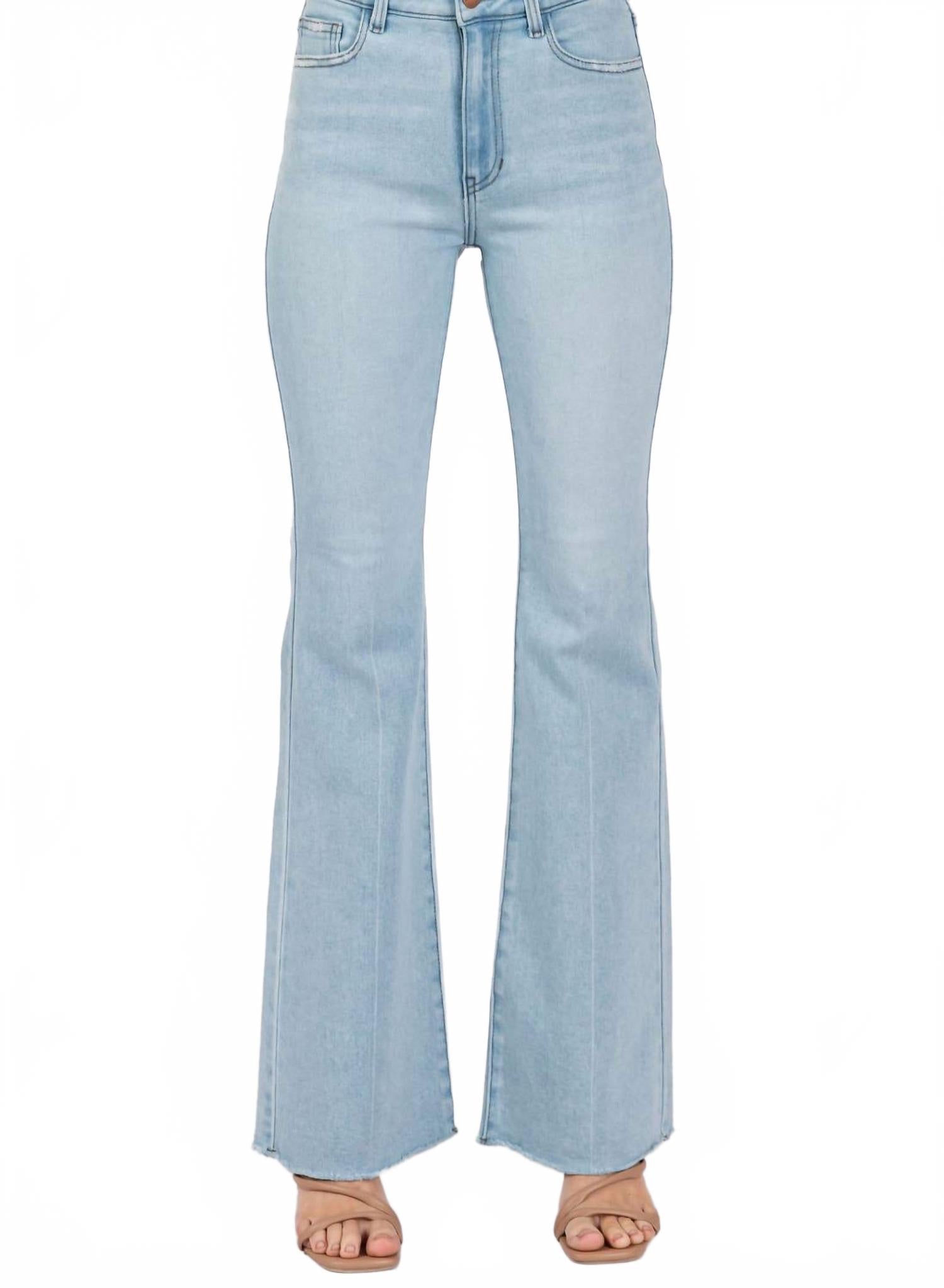 Женские джинсы-клеш Morse Baby в светлом оттенке Letter to Juliet, Light
Женские джинсы-клеш Morse Baby в светлом оттенке Letter to Juliet, Light