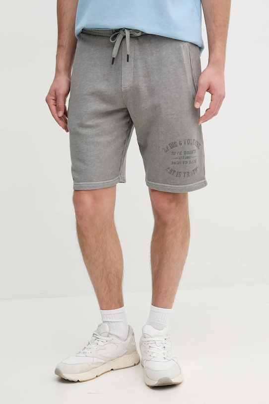 Хлопковые шорты Zadig&Voltaire, серый 
Хлопковые шорты Zadig&Voltaire, серый