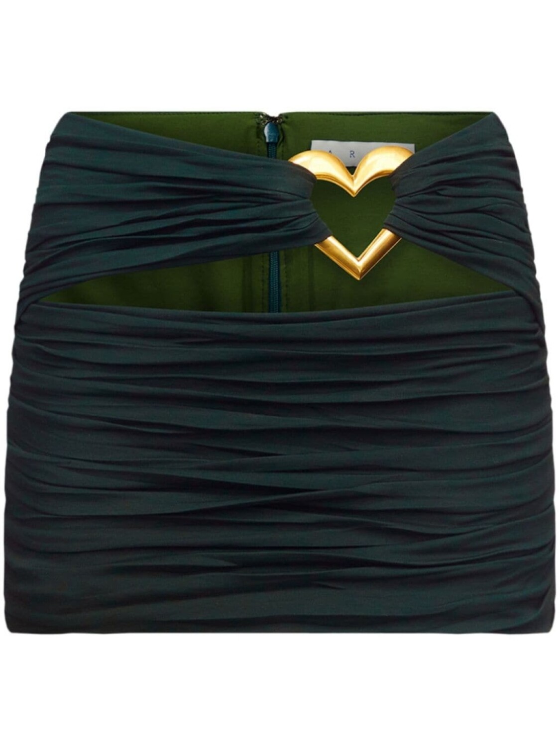 AREA юбка мини с вырезами и сборками, зеленый
AREA юбка мини с вырезами и сборками, зеленый