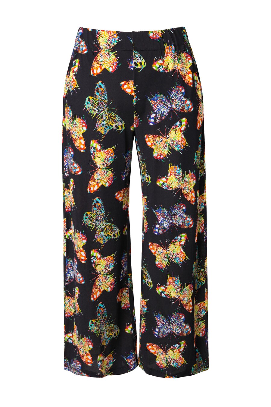 Широкие брюки Ulla Popken, черный
Широкие брюки Ulla Popken, черный