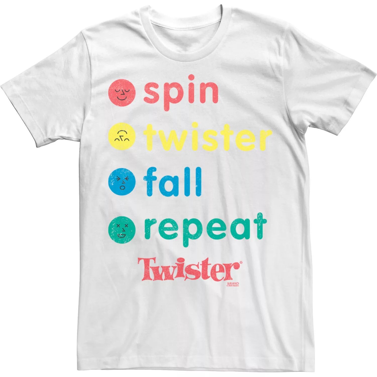 Мужская футболка Twister Spin Twister Fall с повторением Licensed Character
Мужская футболка Twister Spin Twister Fall с повторением Licensed Character