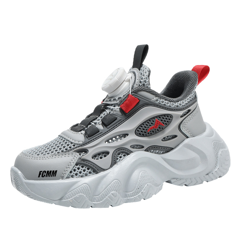 Противоскользящие износостойкие детские кроссовки среднего размера для активного отдыха FCMM, серый
Противоскользящие износостойкие детские кроссовки среднего размера для активного отдыха FCMM, серый