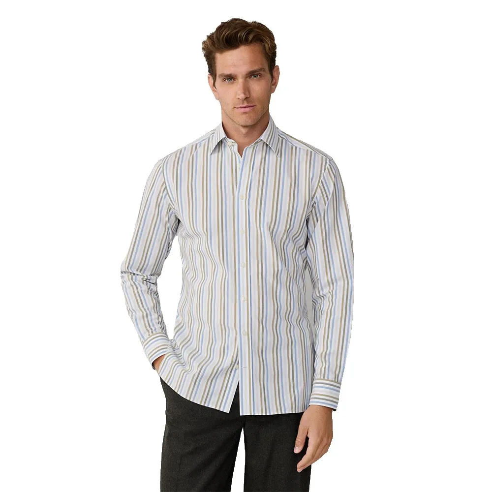 Рубашка с длинным рукавом Hackett Multi Bengal Stripe, белый
Рубашка с длинным рукавом Hackett Multi Bengal Stripe, белый