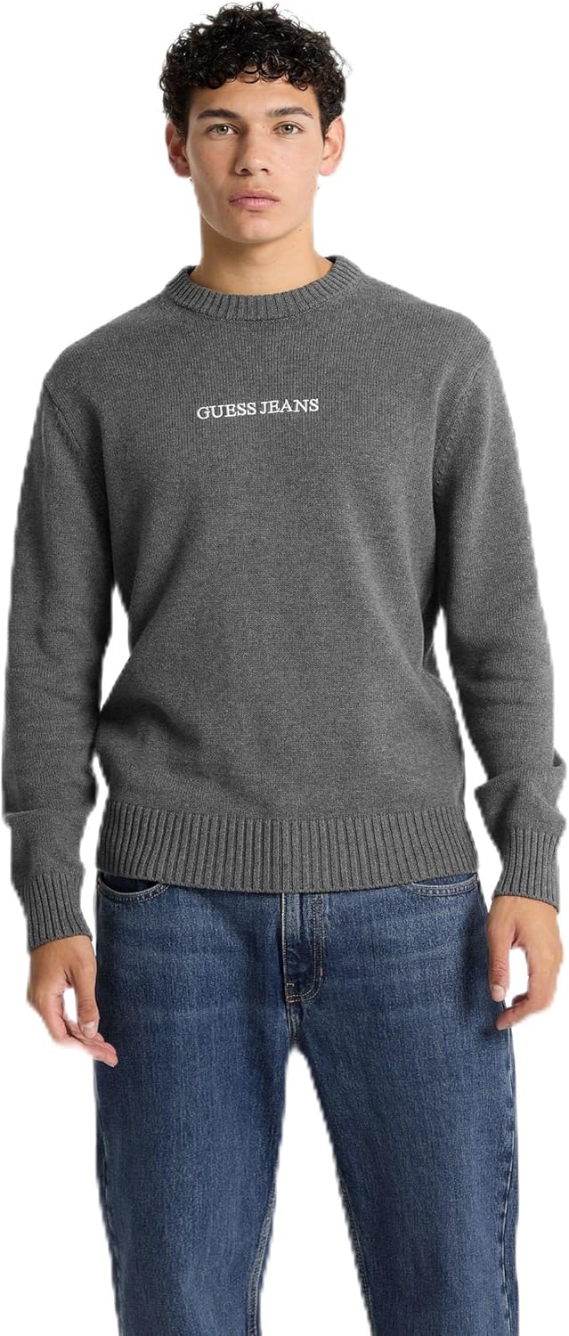 GUESS Свитер с вышитым логотипом, Cobbleston Heather
GUESS Свитер с вышитым логотипом, Cobbleston Heather