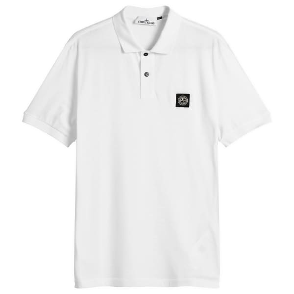 Поло с нашивкой и логотипом Stone Island, белый
Поло с нашивкой и логотипом Stone Island, белый