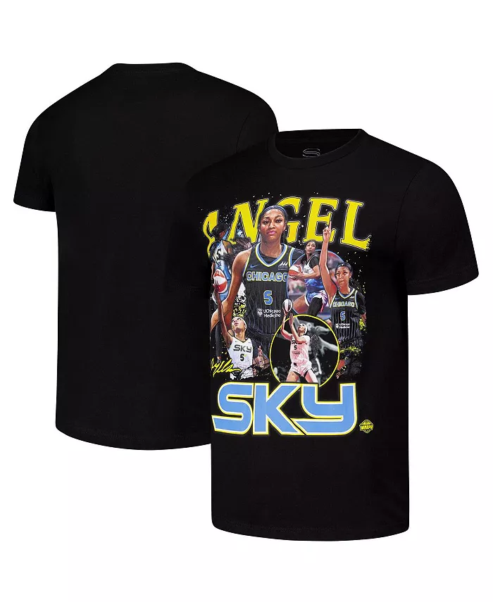 Мужская и женская футболка Angel Reese Black Chicago Sky 2024 Crossroads Stadium Essentials
Мужская и женская футболка Angel Reese Black Chicago Sky 2024 Crossroads Stadium Essentials