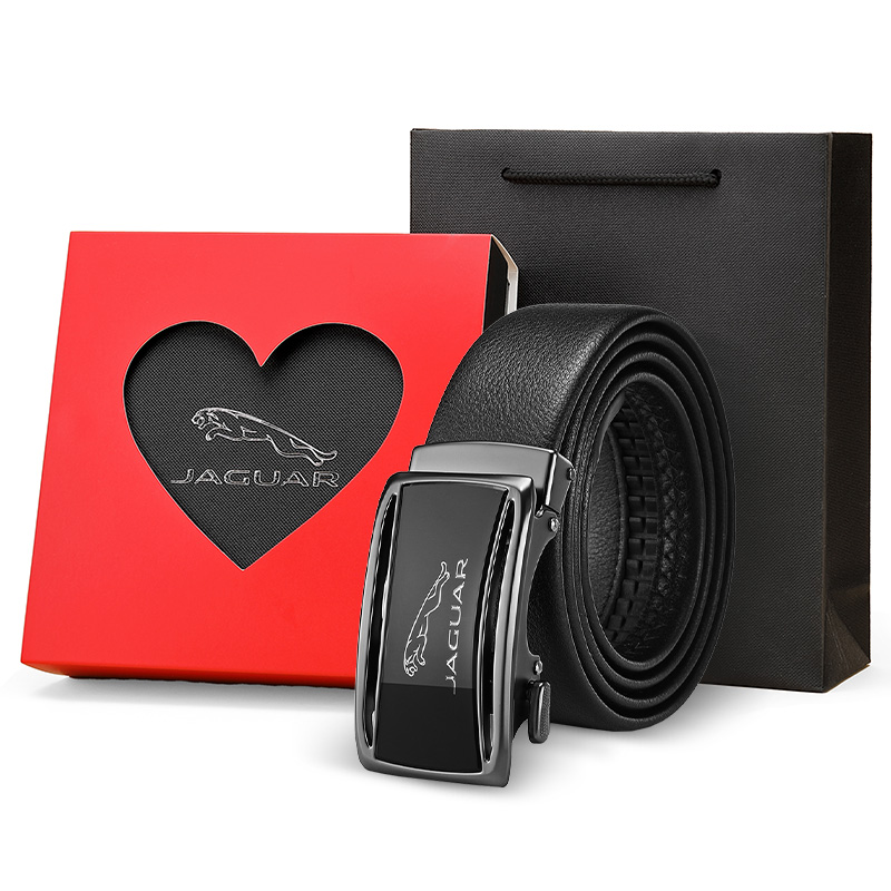 JAGUAR Кожаный ремень мужской, Black-Valentine's Day Box Limited Edition
JAGUAR Кожаный ремень мужской, Black-Valentine's Day Box Limited Edition