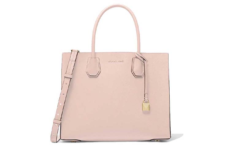 MICHAEL KORS Кожаный багажник Мерсер Женская сумка через плечо Тубос цвета сакуры розовый
MICHAEL KORS Кожаный багажник Мерсер Женская сумка через плечо Тубос цвета сакуры розовый