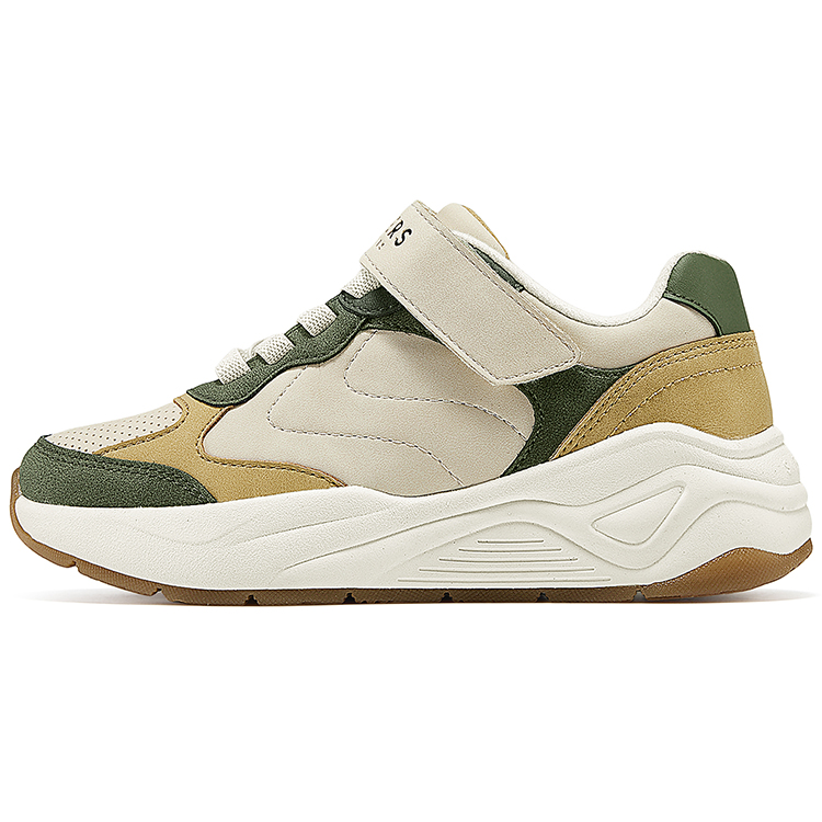 Кроссовки для бега для мальчиков с низким верхом, устойчивые к истиранию и скольжению, натуральные, для подростков Skechers Kids, оливковый
Кроссовки для бега для мальчиков с низким верхом, устойчивые к истиранию и скольжению, натуральные, для подростков Skechers Kids, оливковый