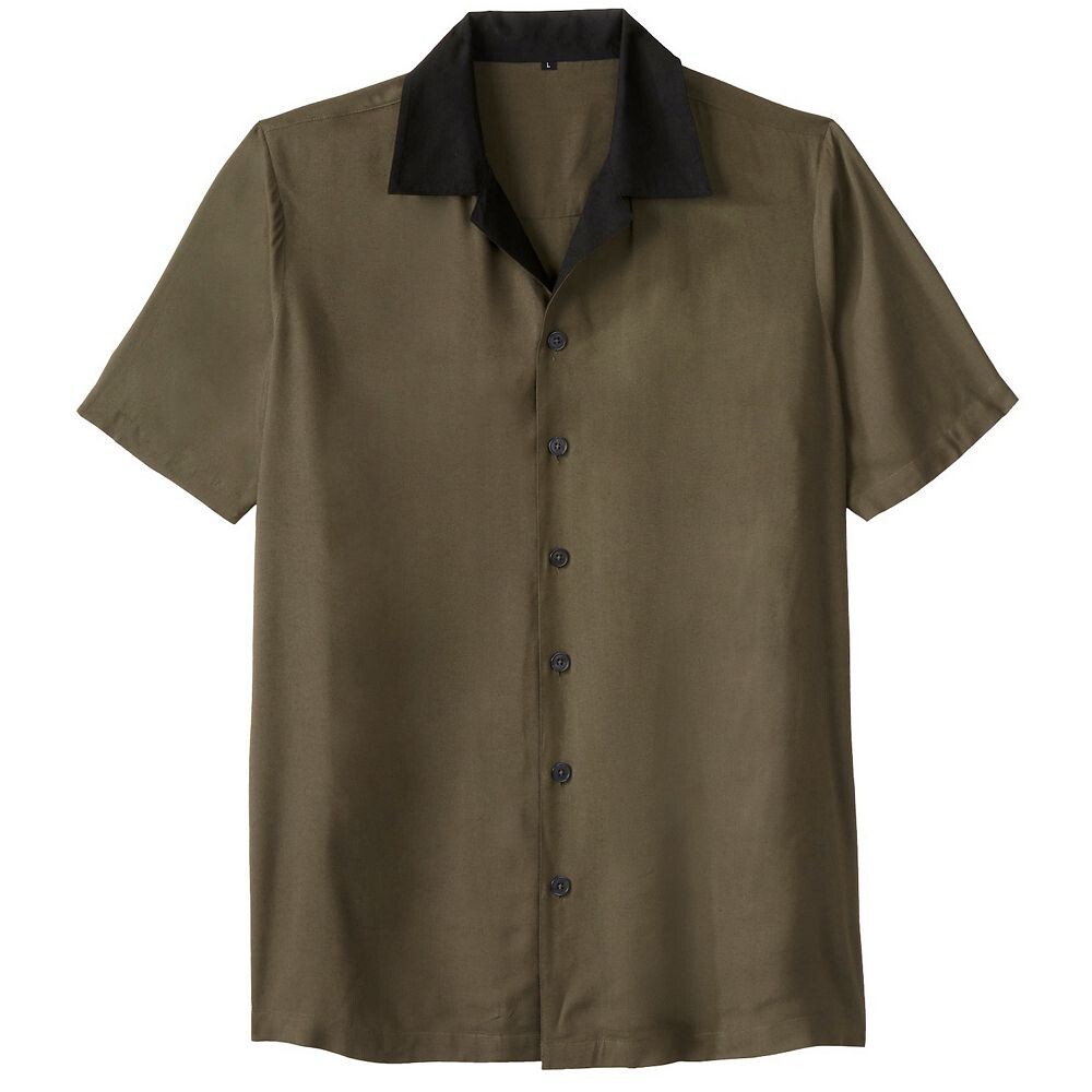 Мужская рубашка Kingsize Big & Tall с цветными блоками KingSize, цвет Olive Black
Мужская рубашка Kingsize Big & Tall с цветными блоками KingSize, цвет Olive Black