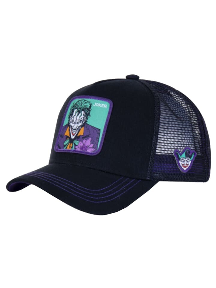Бейсболка Capslab DC Comics Joker, черный
Бейсболка Capslab DC Comics Joker, черный