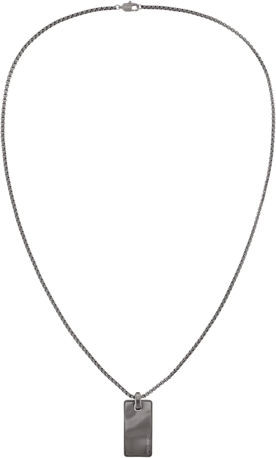 Коллекция мужских ожерелий Calvin Klein Metallic Waves с армейскими жетонами - нержавеющая сталь, застежка-карабин - элегантная повседневная одежда - модный аксессуар, подарок для него, Gunmetal
Коллекция мужских ожерелий Calvin Klein Metallic Waves с армейскими жетонами - нержавеющая сталь, застежка-карабин - элегантная повседневная одежда - модный аксессуар, подарок для него, Gunmetal
