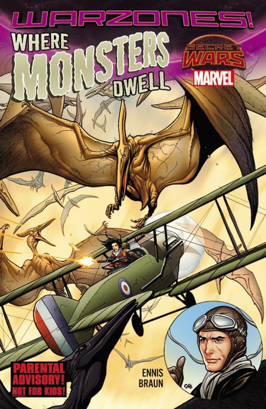 Where Monsters Dwell: The Phantom Eagle Flies the Savage Skies (Secret Wars: Warzones!) (Marvel Enterprises)
Where Monsters Dwell: The Phantom Eagle Flies the Savage Skies (Secret Wars: Warzones!) (Marvel Enterprises)