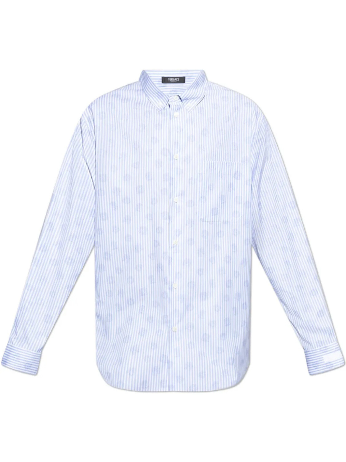 Рубашка с принтом «Медуза» от Versace, синий
Рубашка с принтом «Медуза» от Versace, синий
